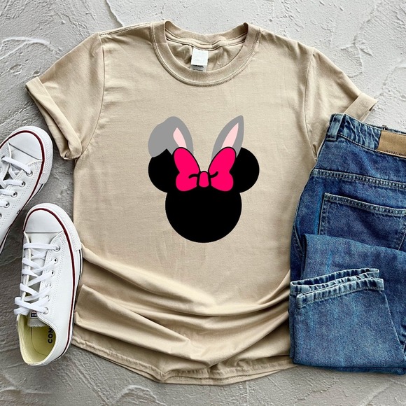 Easter Bunny Mickey Minnie Matching Shirt, Disney Shirt, Easter Disney Shirt - Picture 1 of 2